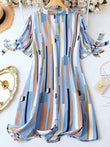 My Western  GEO PRINTED TANK MIDI DRESS My Western