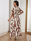 My Western  GEO PRINTED MAXI DRESS My Western