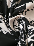 My Western Graphic Print Roll Tab Sleeve Shirt Dress My Western