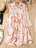 My Western Allover Print Shirt Dress My Western