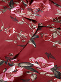 My Western Crepe Floral Printed Full Length Fit & Flared Western Maxi Dress My Western