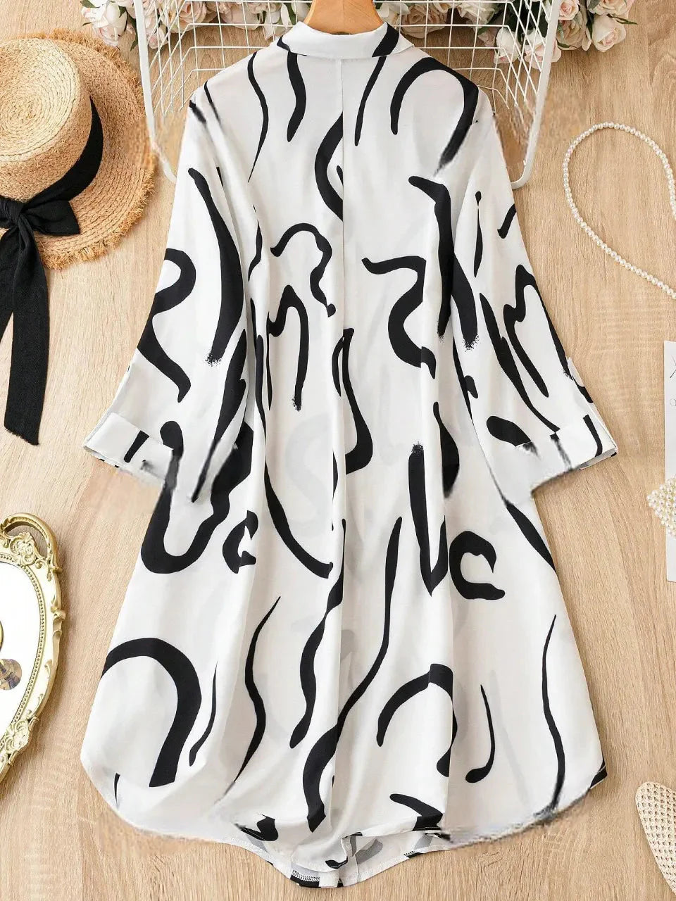 My Western Allover Print Shirt Dress My Western