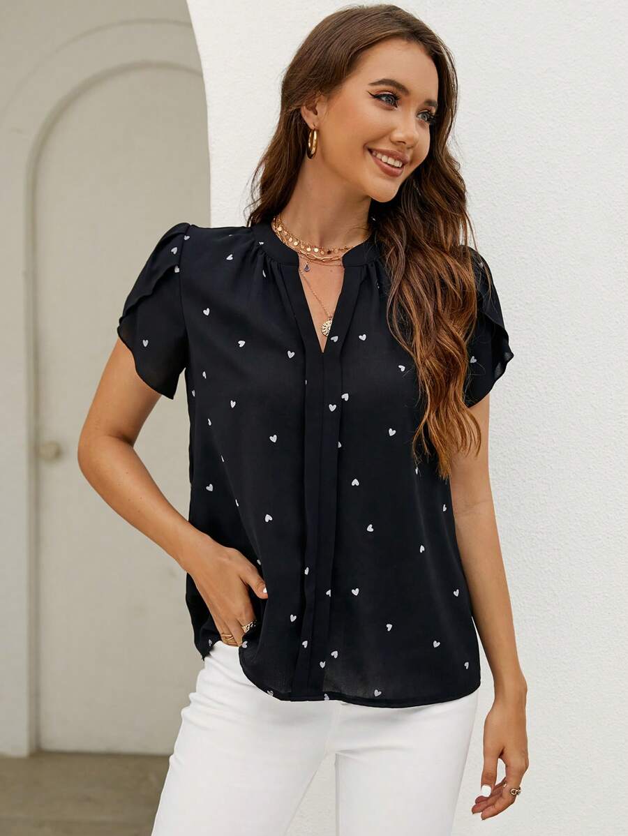 MyWesternBlack Everyday Wear Top for Women WesternLove