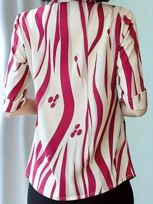 Designer Women's Printed Rayon Shirt Top My Western