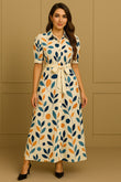 MyWestern Women’s Button-Down One Piece Dress