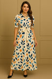 MyWestern Women’s Button-Down One Piece Dress