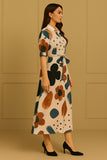 MyWestern MyWestern Abstract Bloom Dress